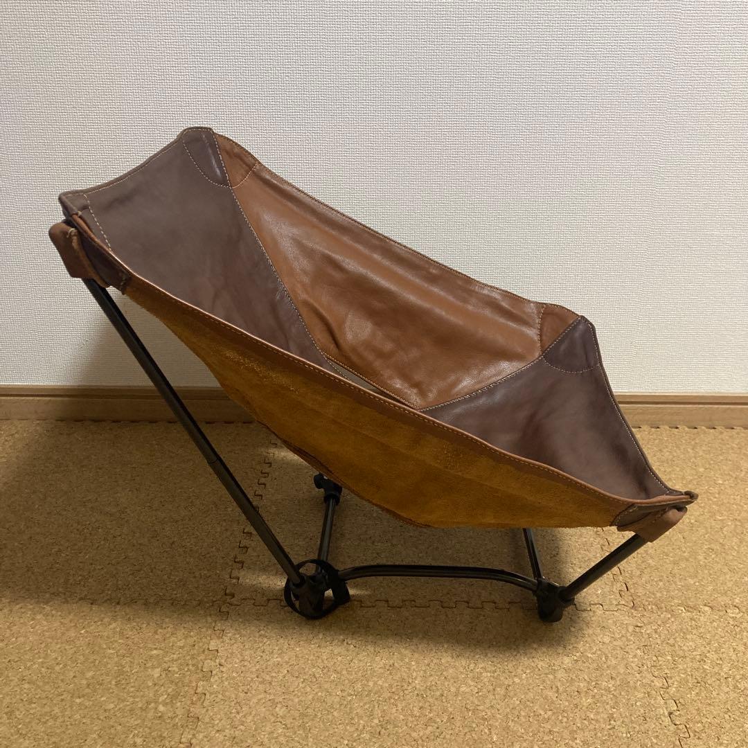 ヘリノックス　グランドチェア用レザーシート　本革　Helinox