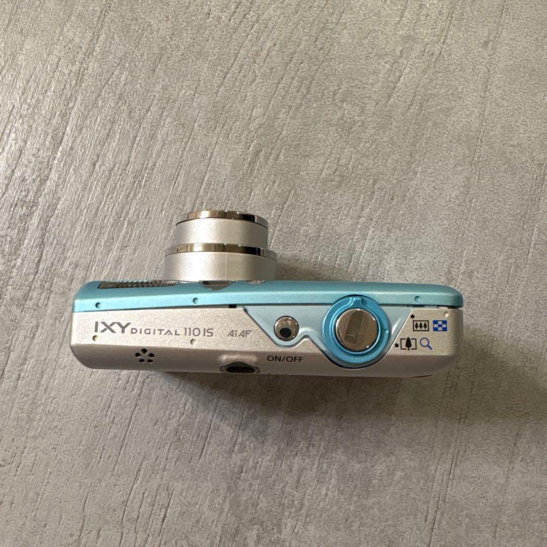 Canon IXY110IS PC1355 水色 ジャンク