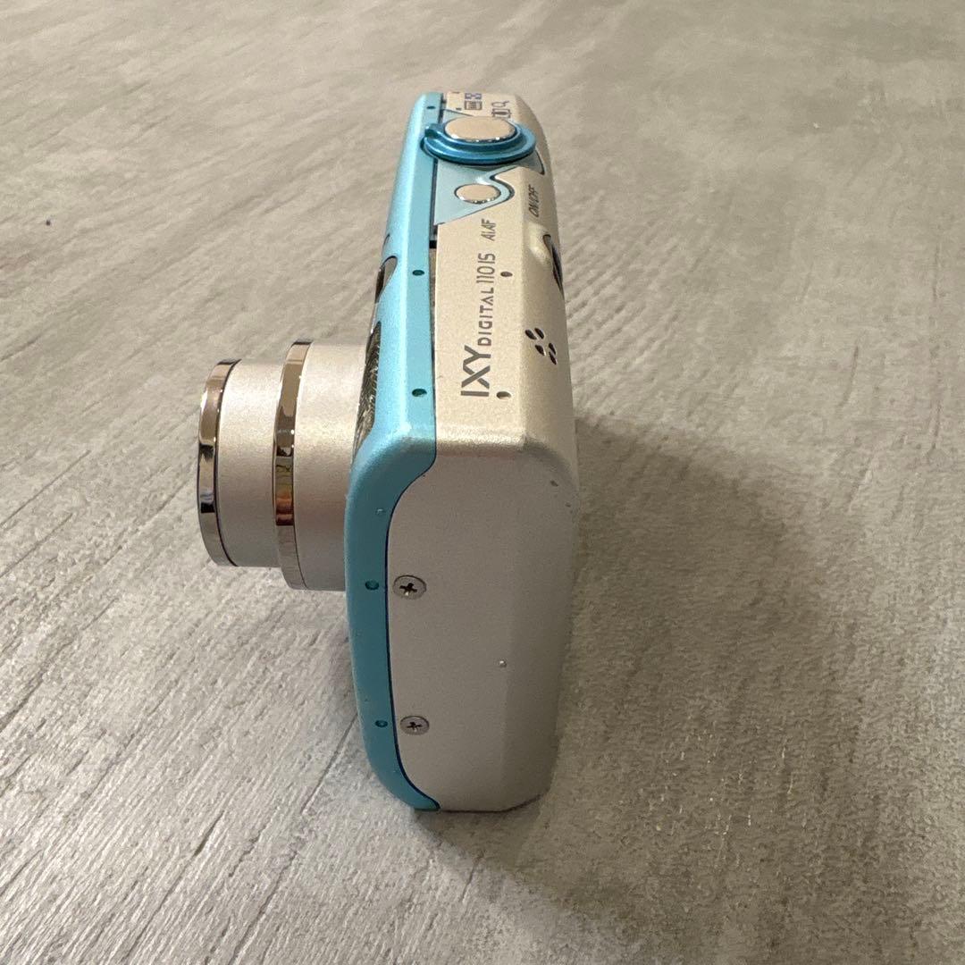 Canon IXY110IS PC1355 水色 ジャンク CANON IXY DIGITAL 110 IS