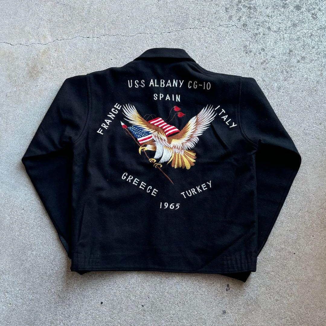 60s U.S.NAVY ツアージャケット スーベニアジャケット スカジャン