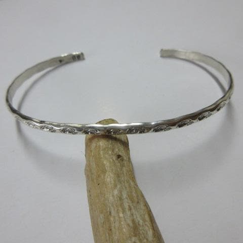 ココペリ シルバー バングル XL 大きい インディアン g392 - メルカリ