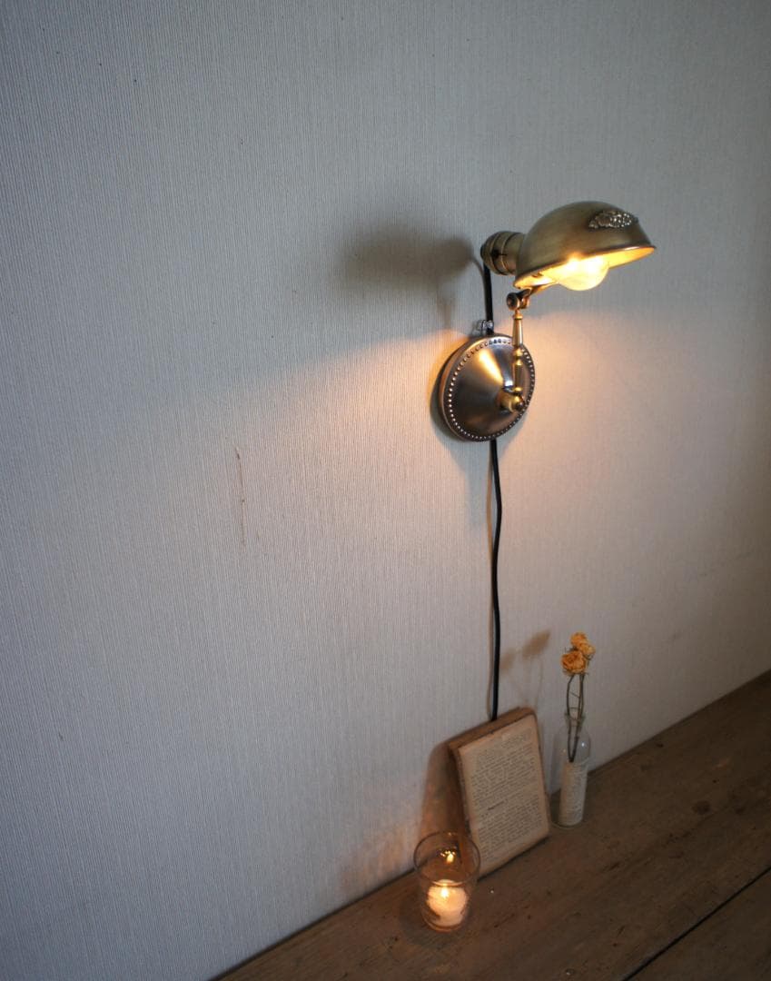 希少　3way　ランプ　照明　ヴィンテージ　レトロ　フランス　アンティーク