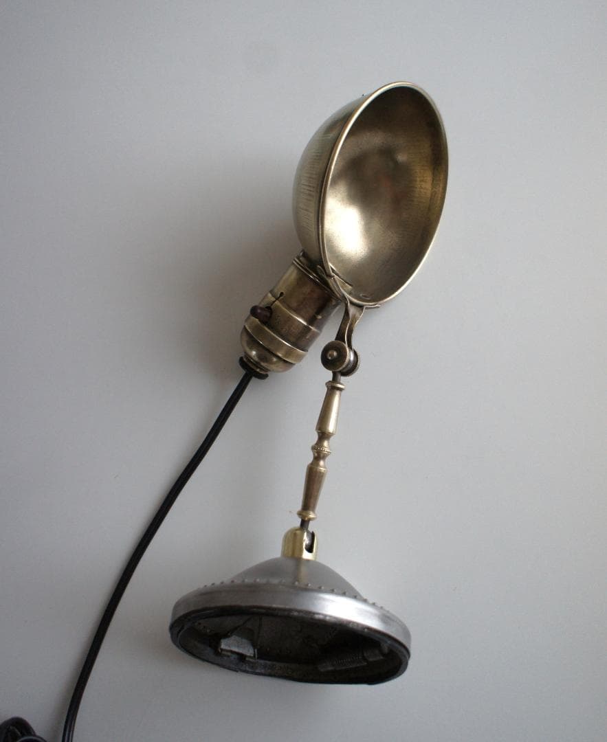 希少　3way　ランプ　照明　ヴィンテージ　レトロ　フランス　アンティーク