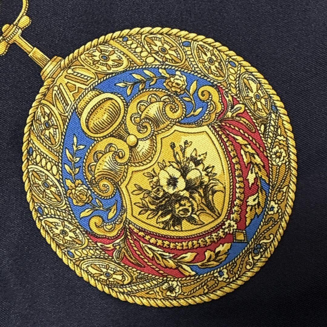 極美品✨CELINE セリーヌ シルク イタリア製 大判スカーフ ストール