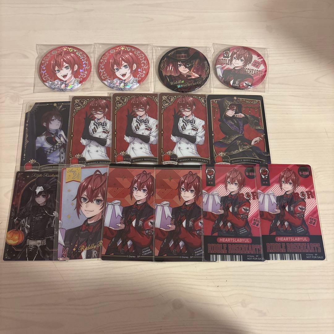 ツイステ リドル リドル・ローズハート まとめ売り - メルカリ