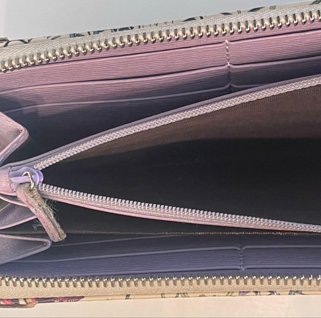 【GUCCI 】フローラ　シリーズ　ボタニカル柄　長財布