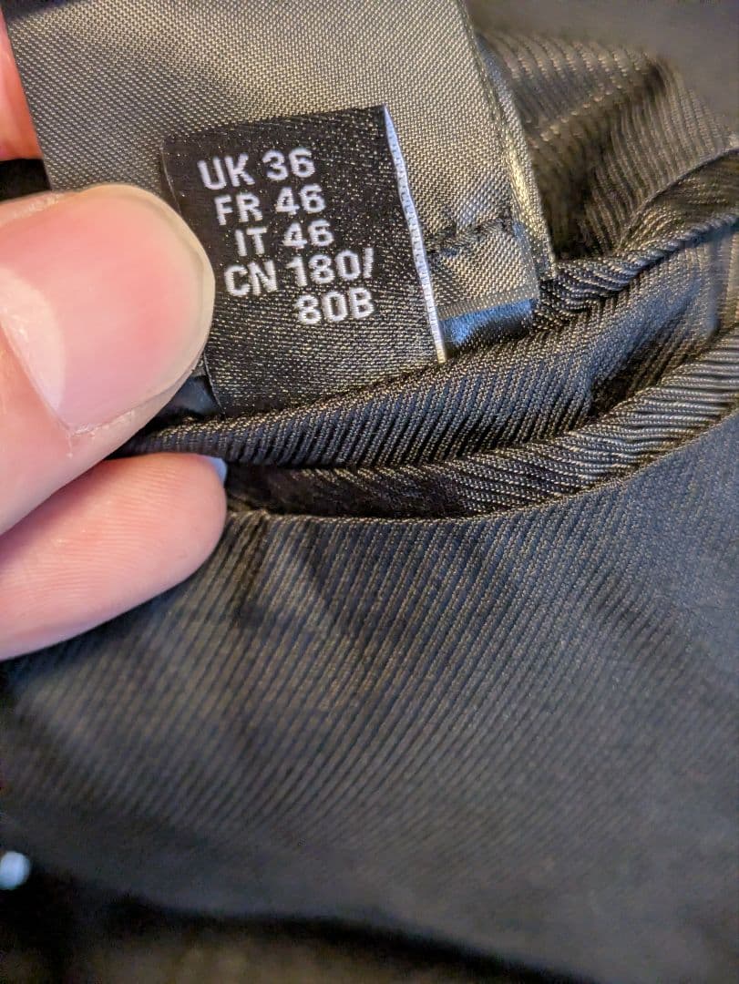 未使用　AMIRI ブラックデニムジャケット