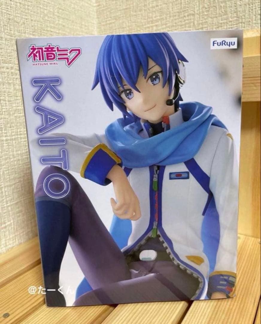 初音ミク カイト ぬーどるストッパーフィギュア KAITO ふわぷち - メルカリ