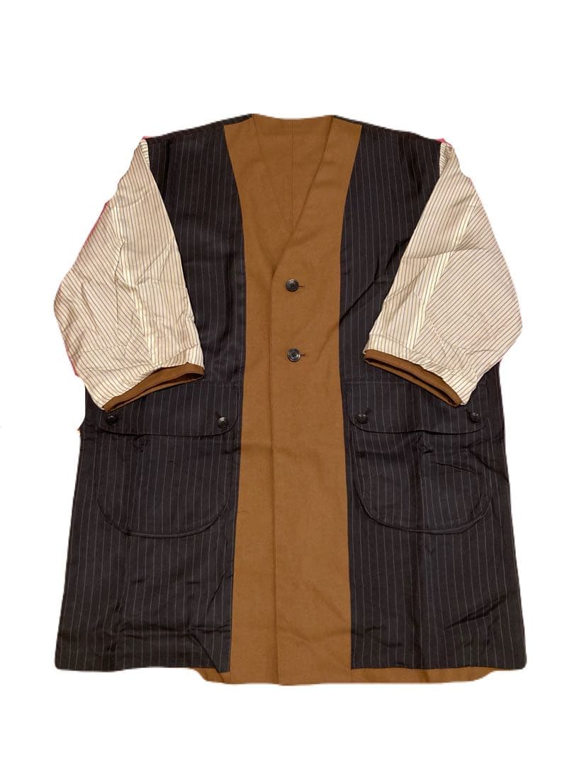 21AW my beautiful landlet ギャバ リバーシブルCT】