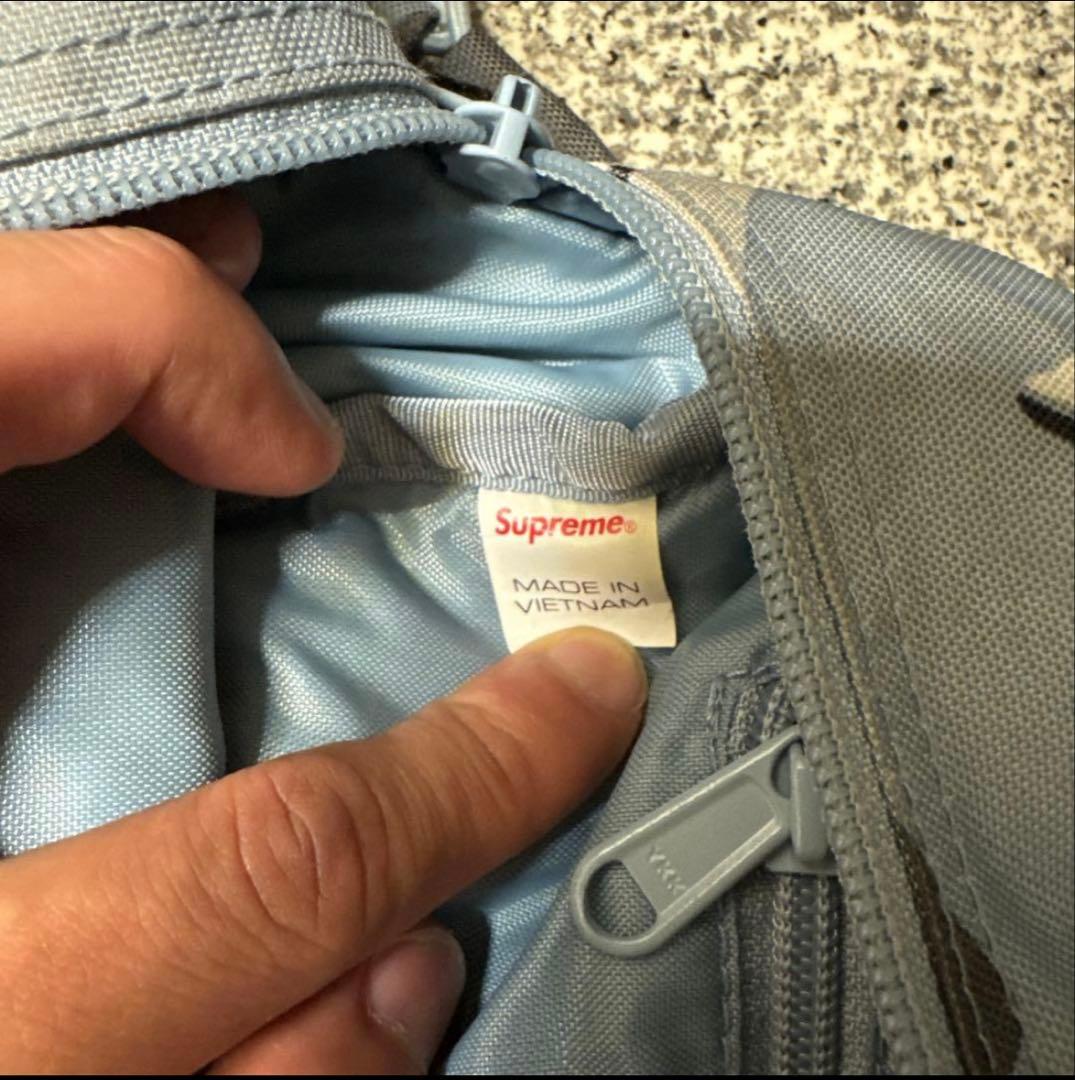 正規品　Supreme WaistBag Blue Chocolate Chip