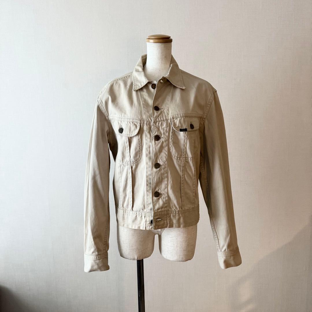 ヴィンテージ Lee ウエスターナー 40 REGULAR ホワイト 60s