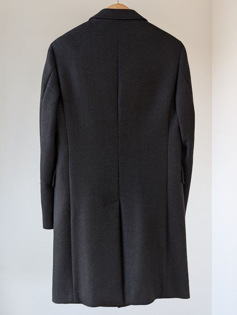 ブルックスブラザーズ チェスターコート 黒 イタリア生地 Mサイズ 冠婚