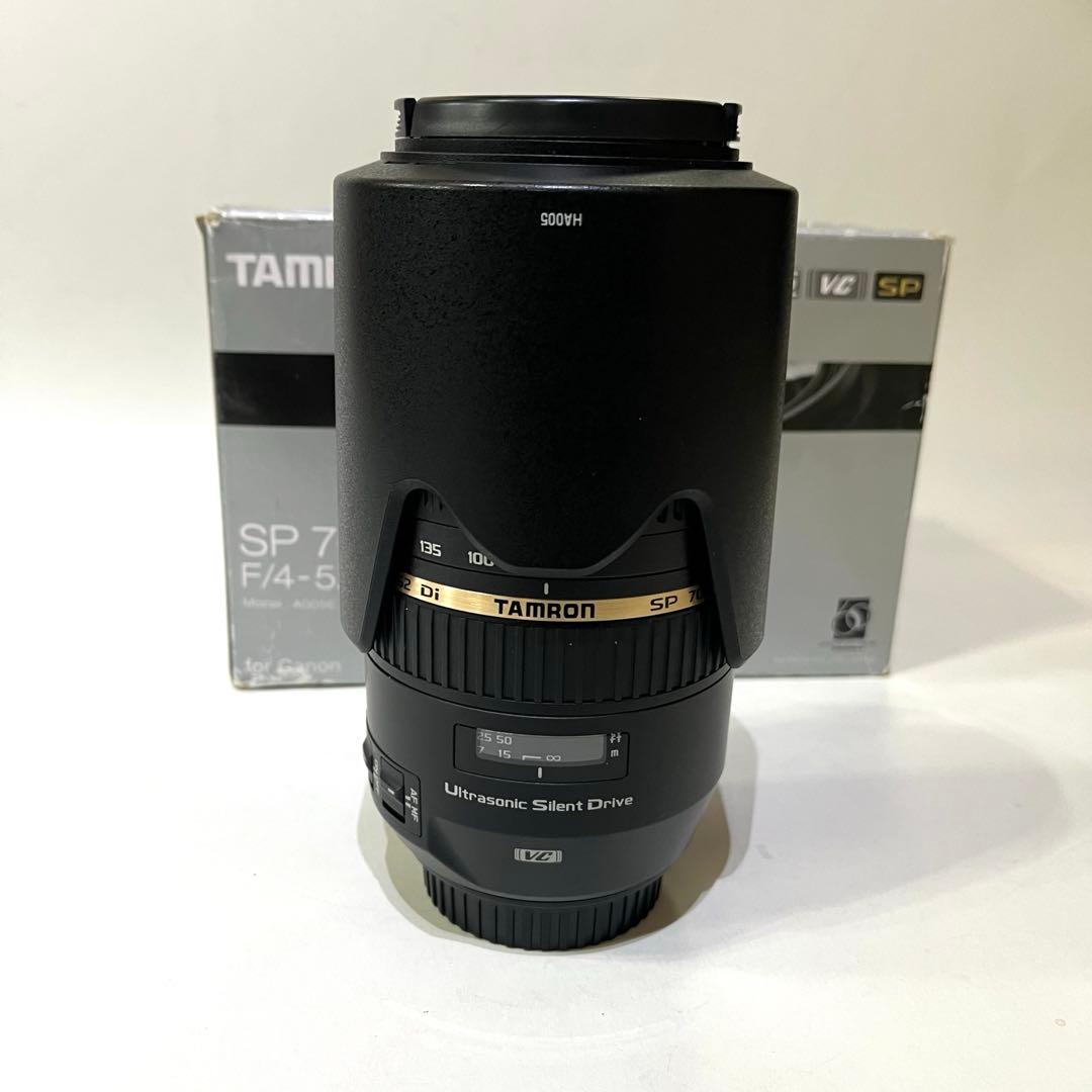 TAMRON タムロンSP 70-300mm F4-5.6 A005 canon