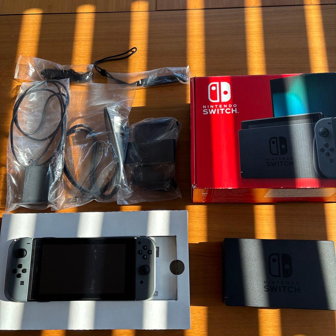 Nintendo Switch グレー 本体 付属品一式