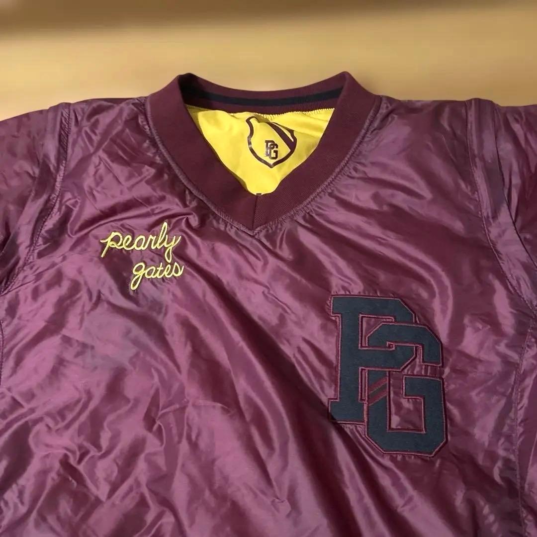 冬❣️パーリーゲイツ4WAY中綿リバーシブルスニードPEARLYGATES袖着脱可