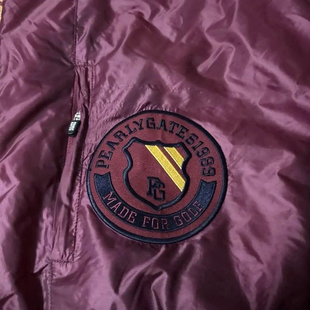 冬❣️パーリーゲイツ4WAY中綿リバーシブルスニードPEARLYGATES袖着脱可