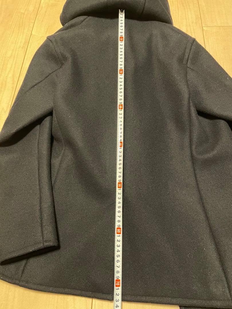 美品 ORCIVAL オーチバル メルトン フード付きシングルコート サイズ3