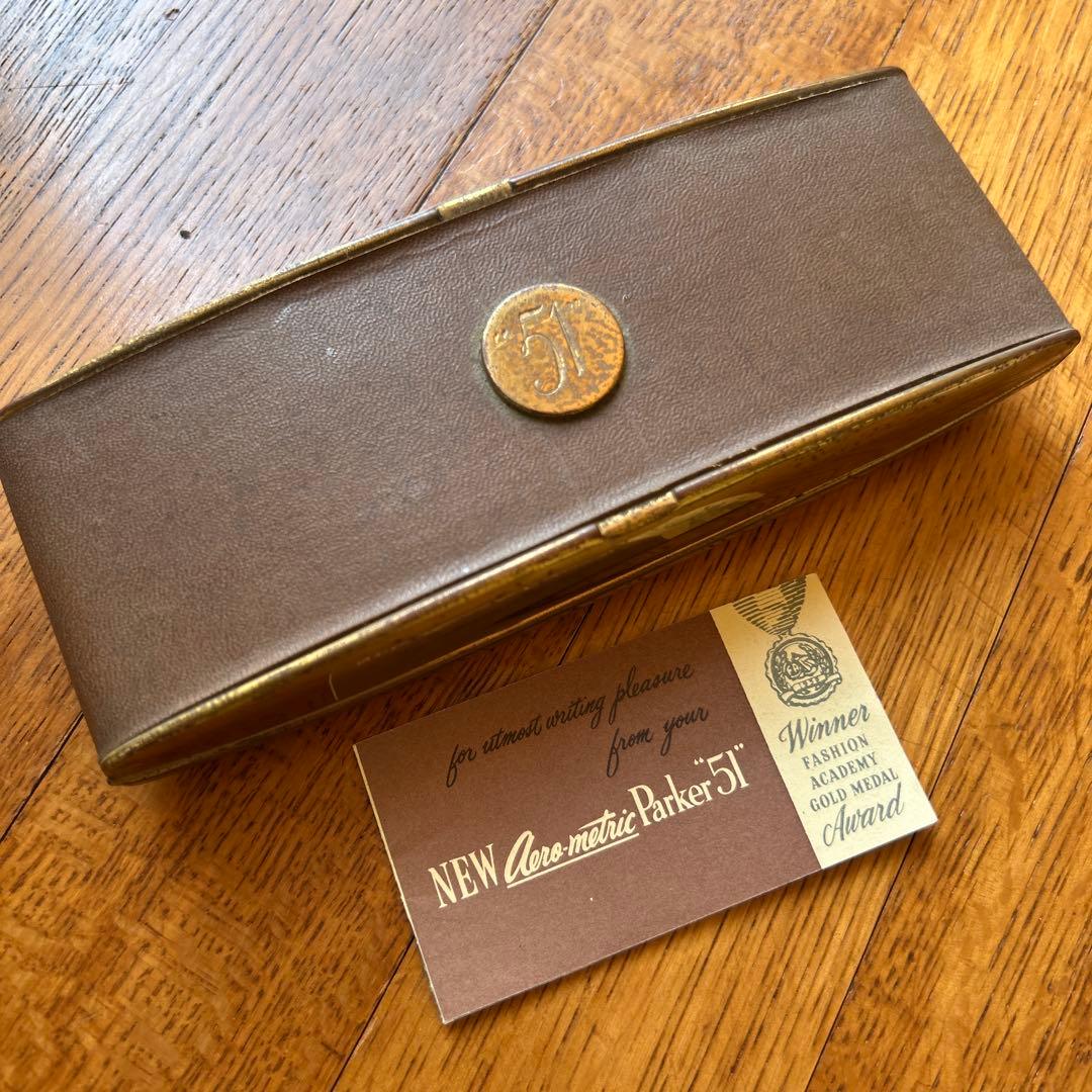 PARKER51◆万年筆＆ボールペンセット　アンティーク文具　ヴィンテージ