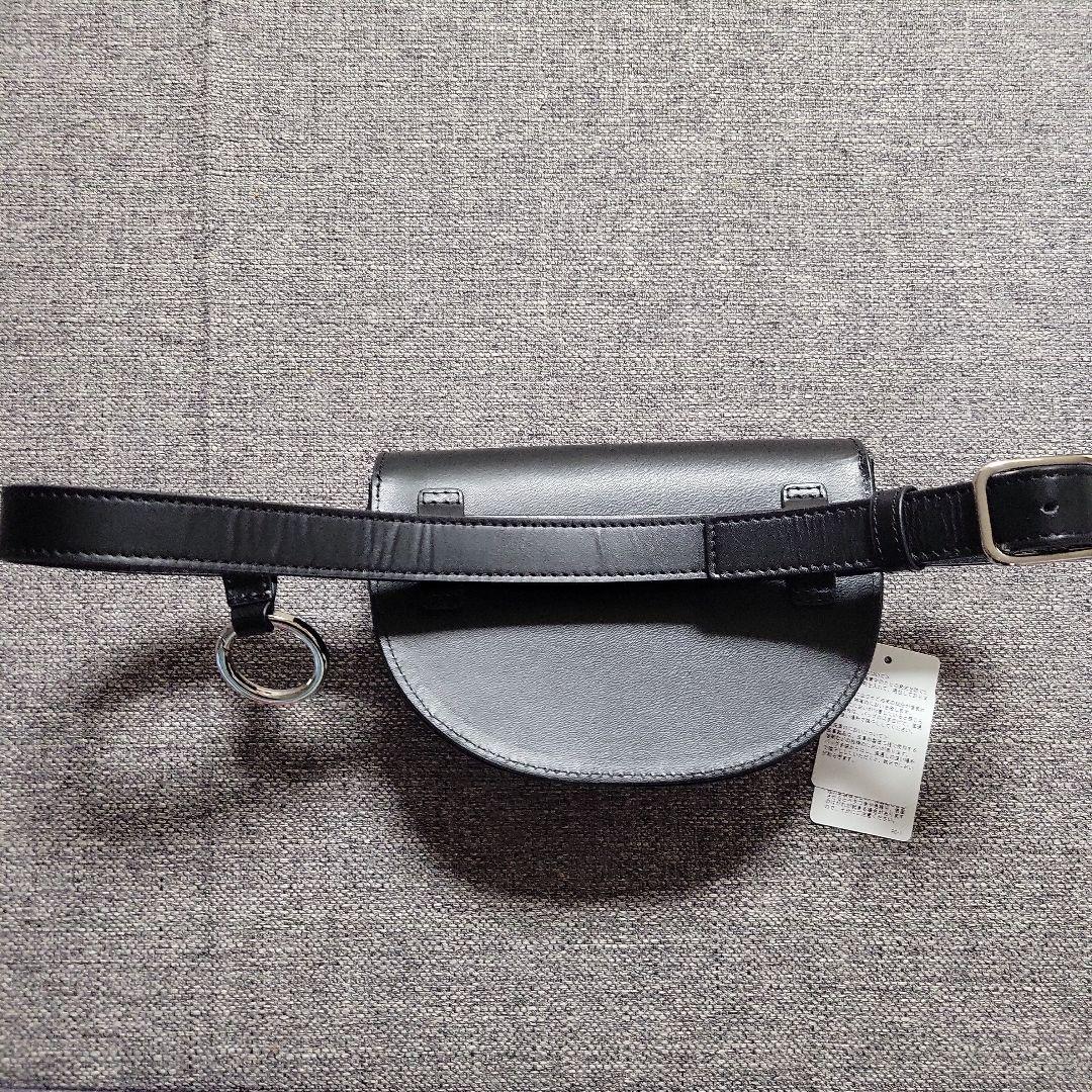 ウィムガゼット【Hoaw.】ウエストバッグ ブラック