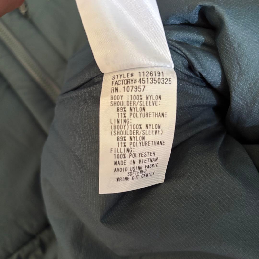 0118A mont-bell ダウンジャケット XL 美品 ダークブルー 古着