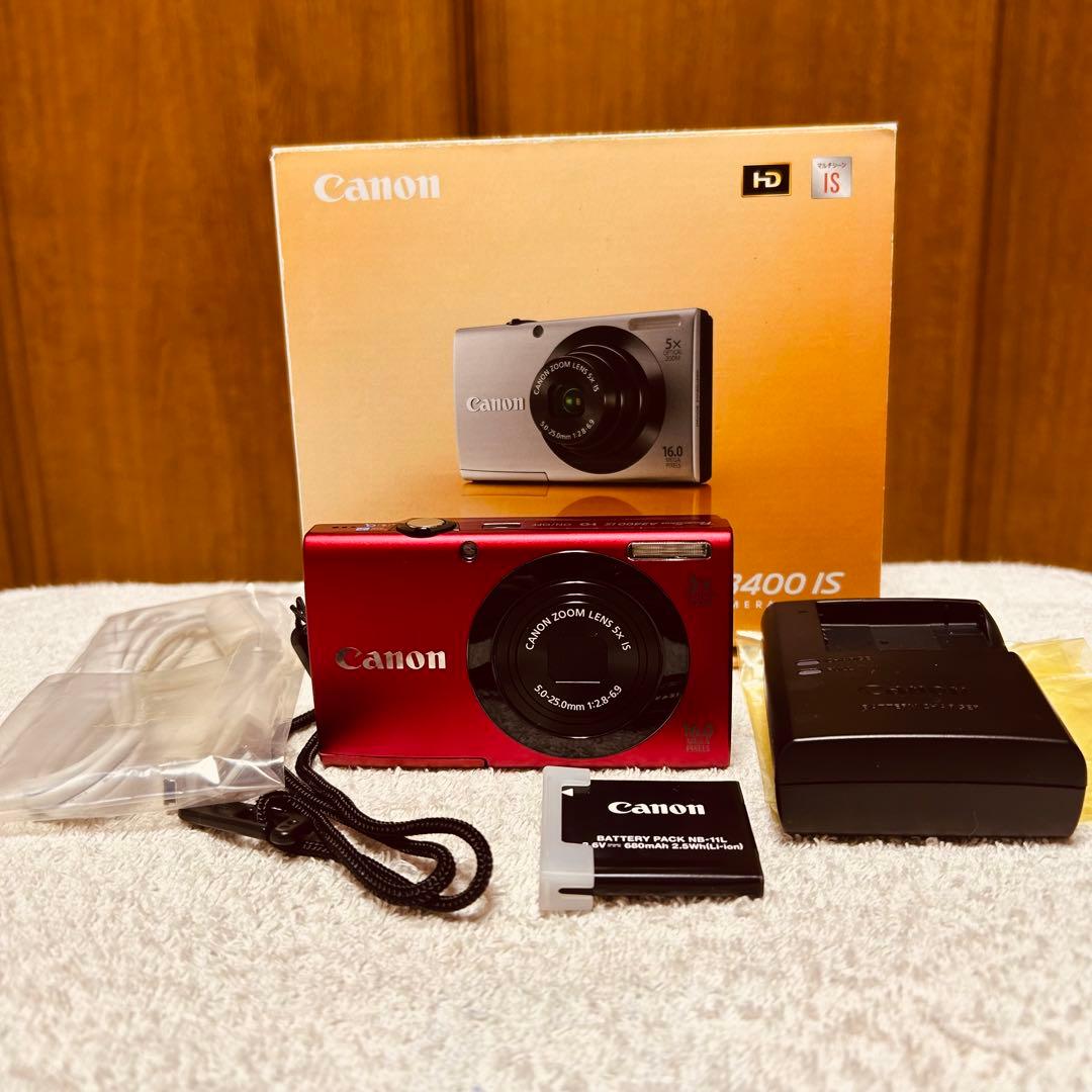 美品 Canon Power Shot A3400 IS キヤノン コンデジ