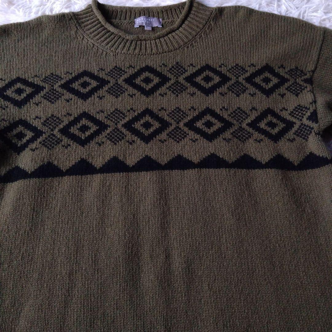 近年モデル✨ マーガレット ハウエル　スコットランド製ラムズウール　フェアアイル