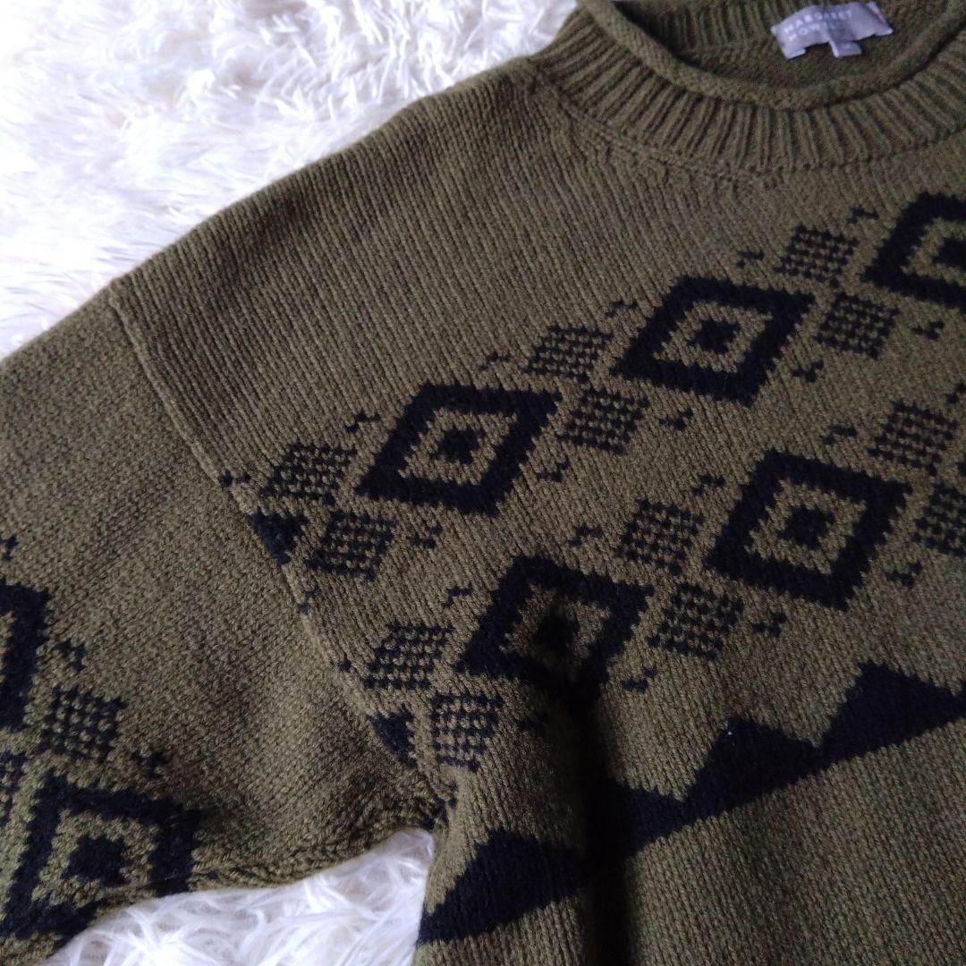 近年モデル✨ マーガレット ハウエル　スコットランド製ラムズウール　フェアアイル