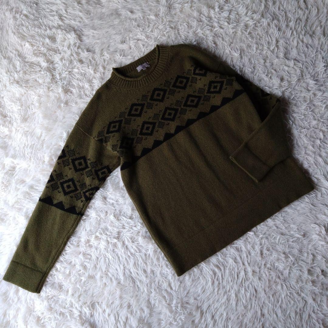 近年モデル✨ マーガレット ハウエル　スコットランド製ラムズウール　フェアアイル