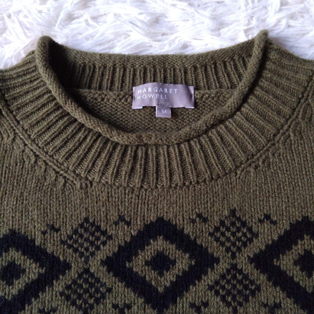 近年モデル✨ マーガレット ハウエル　スコットランド製ラムズウール　フェアアイル