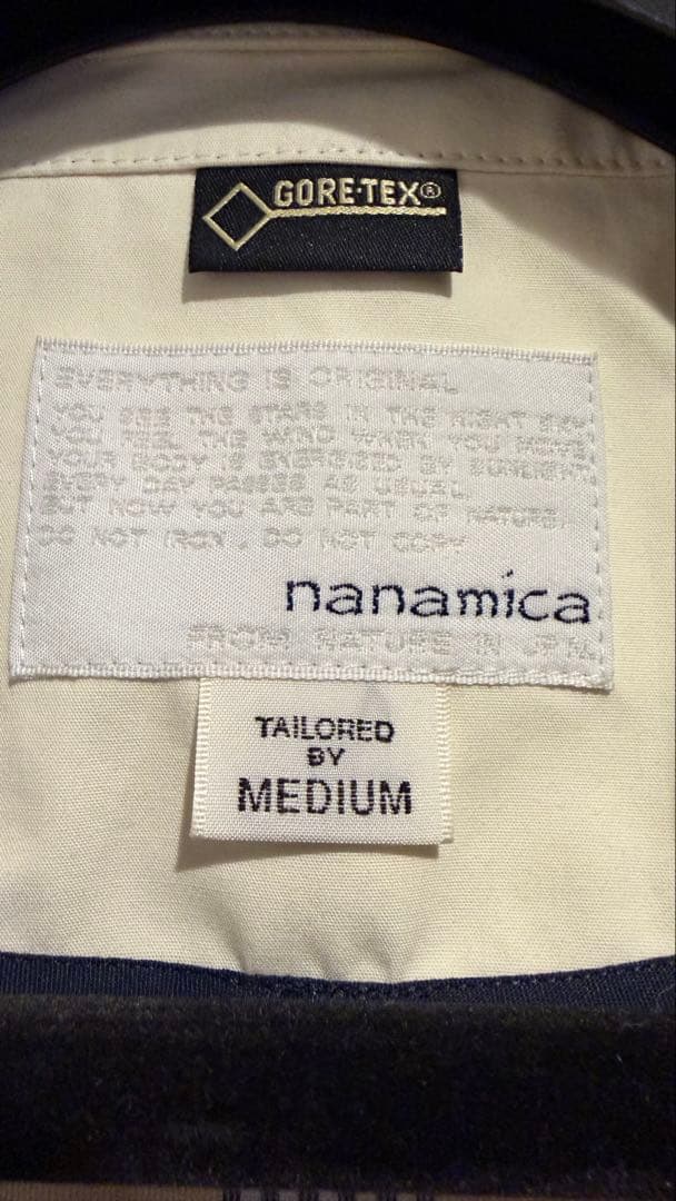 nanamica GORE-TEX ステンカラーコート M