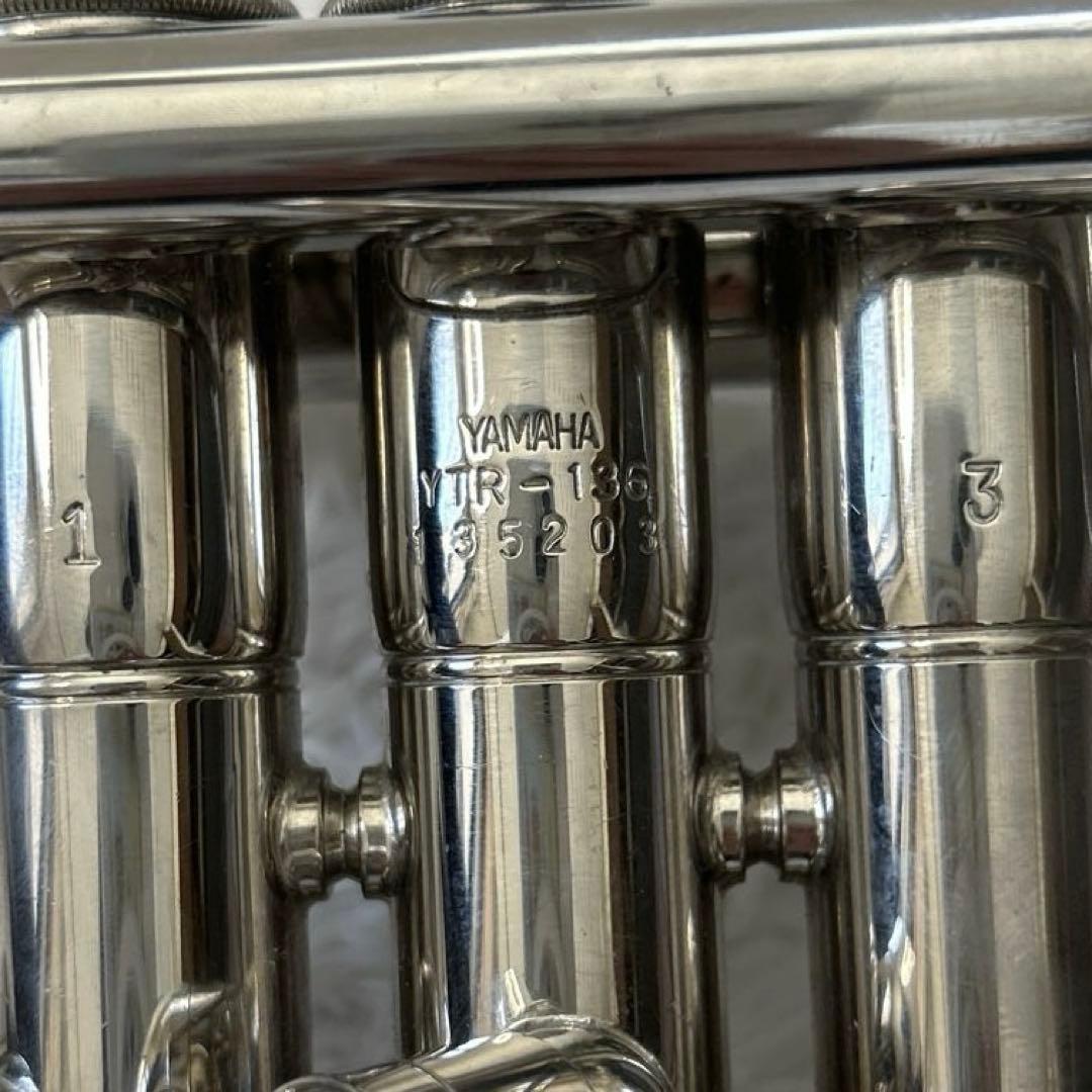 極美品✨YTR-136 YAMAHA トランペット　BACH7BW付き