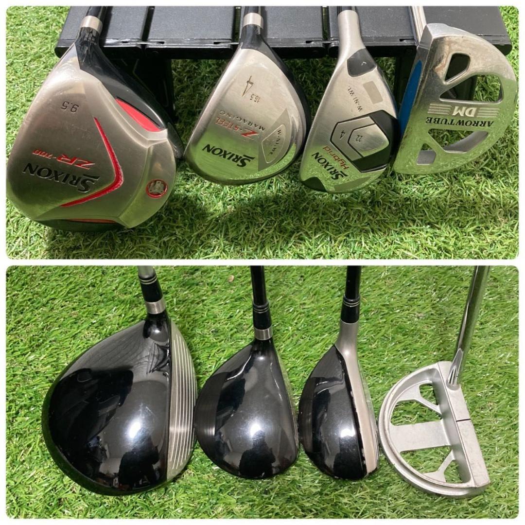 初心者向け　SRIXON スリクソン　メンズゴルフクラブ 11本　フルセット