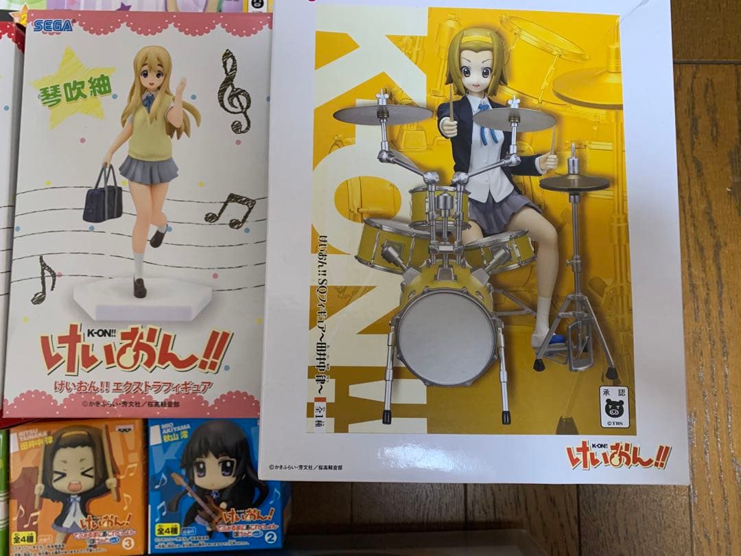 けいおん　フィギュアetc まとめ売り　15点