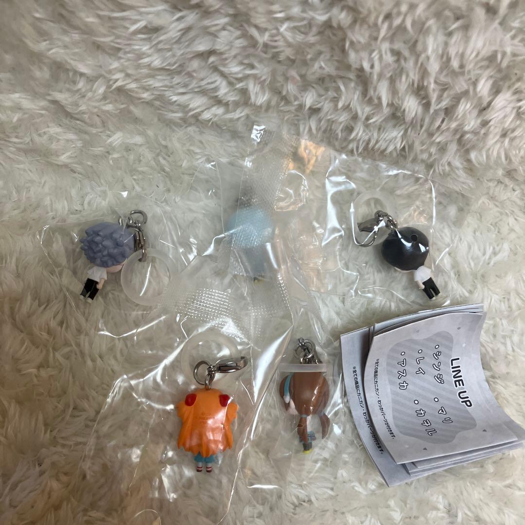 エヴァンゲリオン EVA POCKET めじるしアクセサリー 全5種コンプセット