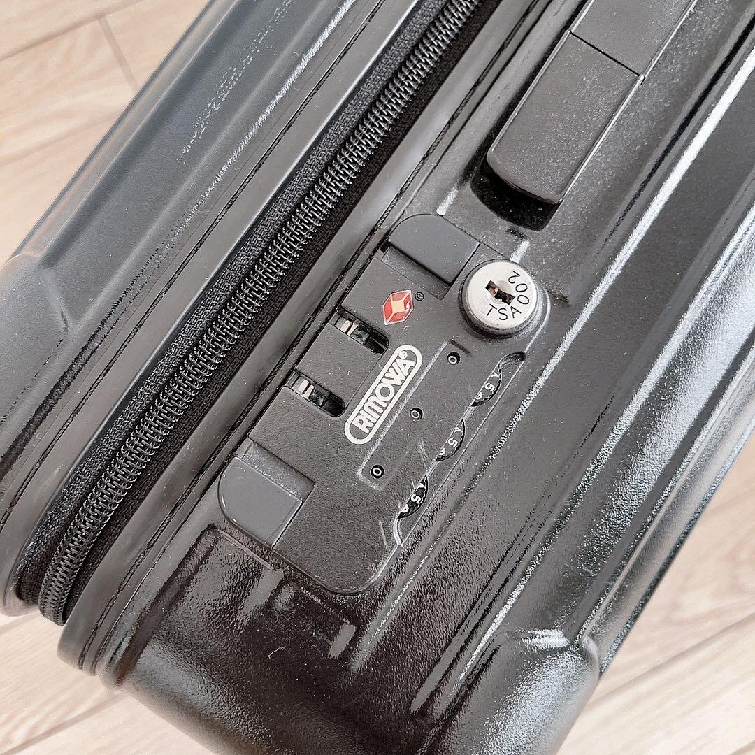 RIMOWA リモワ サルサ 2輪 35L 黒 BLACK 機内持ち込み