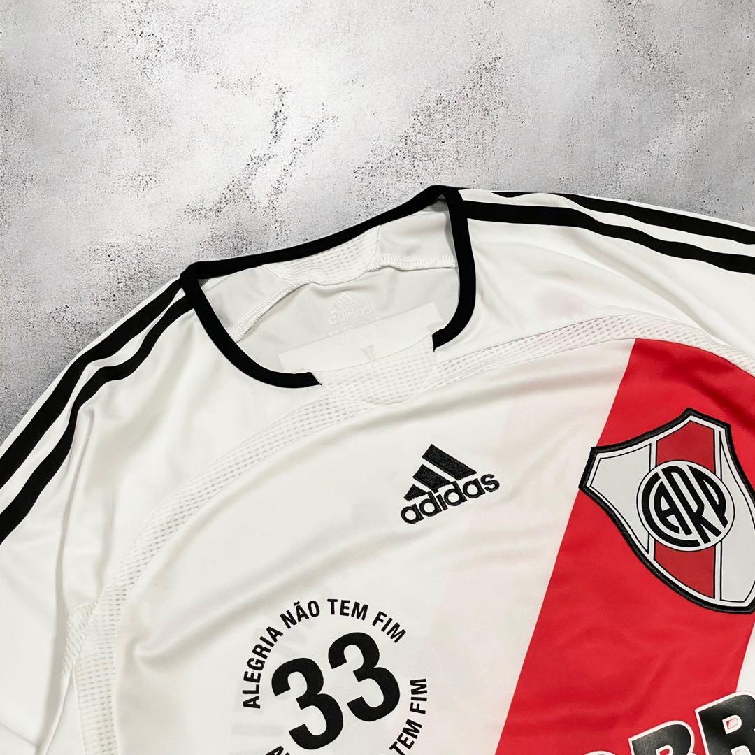 希少】07/08 リーベルプレート ユニフォーム 長袖 優勝記念 アディダス