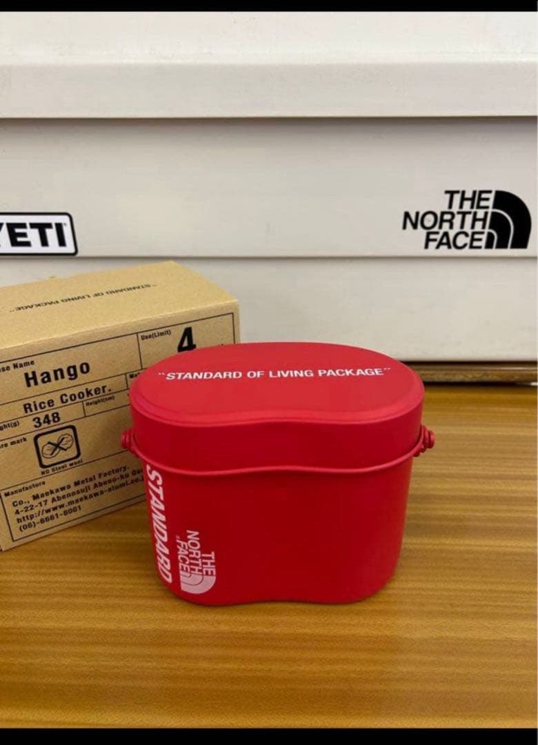 ノースフェイス Hango Rice Cooker 赤 バーベキュー・調理用品 THE