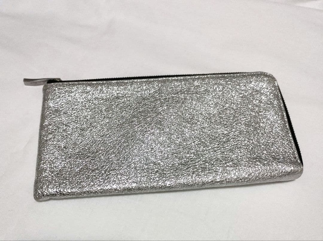 kawa-kawa カワカワ シルバー 長財布 レザー - 小物セール アウトレット