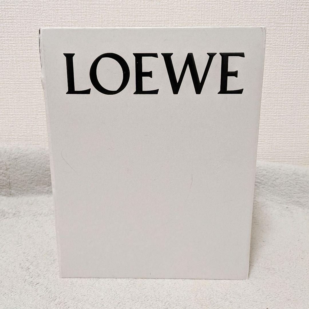 LORWE ロエベ　ホワイト マフラー モヘヤ　箱付き