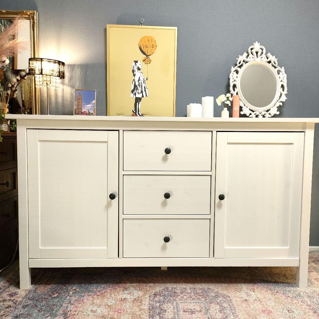IKEA イケア HEMNES ヘムネス キャビネット サイドボード 収納棚