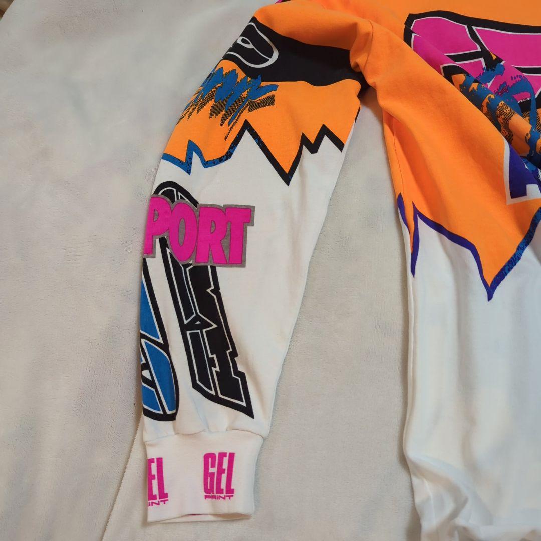 AXO】ヴィンテージ90s ロングスリーブT 総柄 - メルカリ