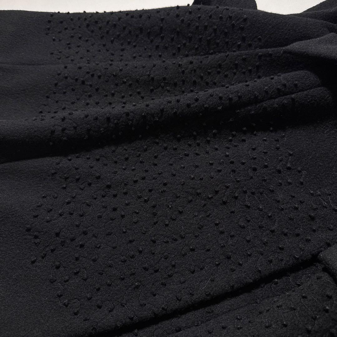 希少 ロイスクレヨン 受注品 ウール ロングコート 日本製