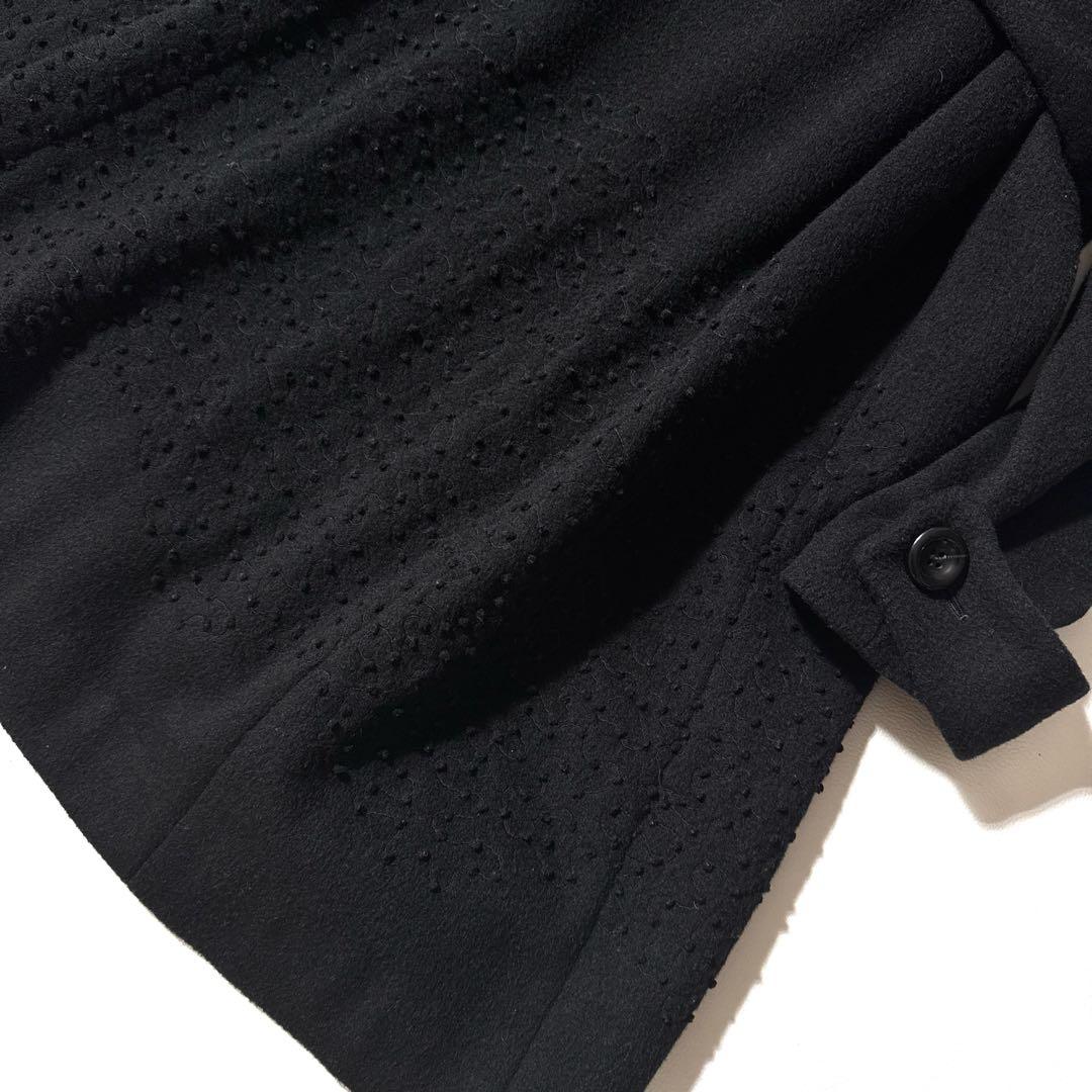 希少 ロイスクレヨン 受注品 ウール ロングコート 日本製