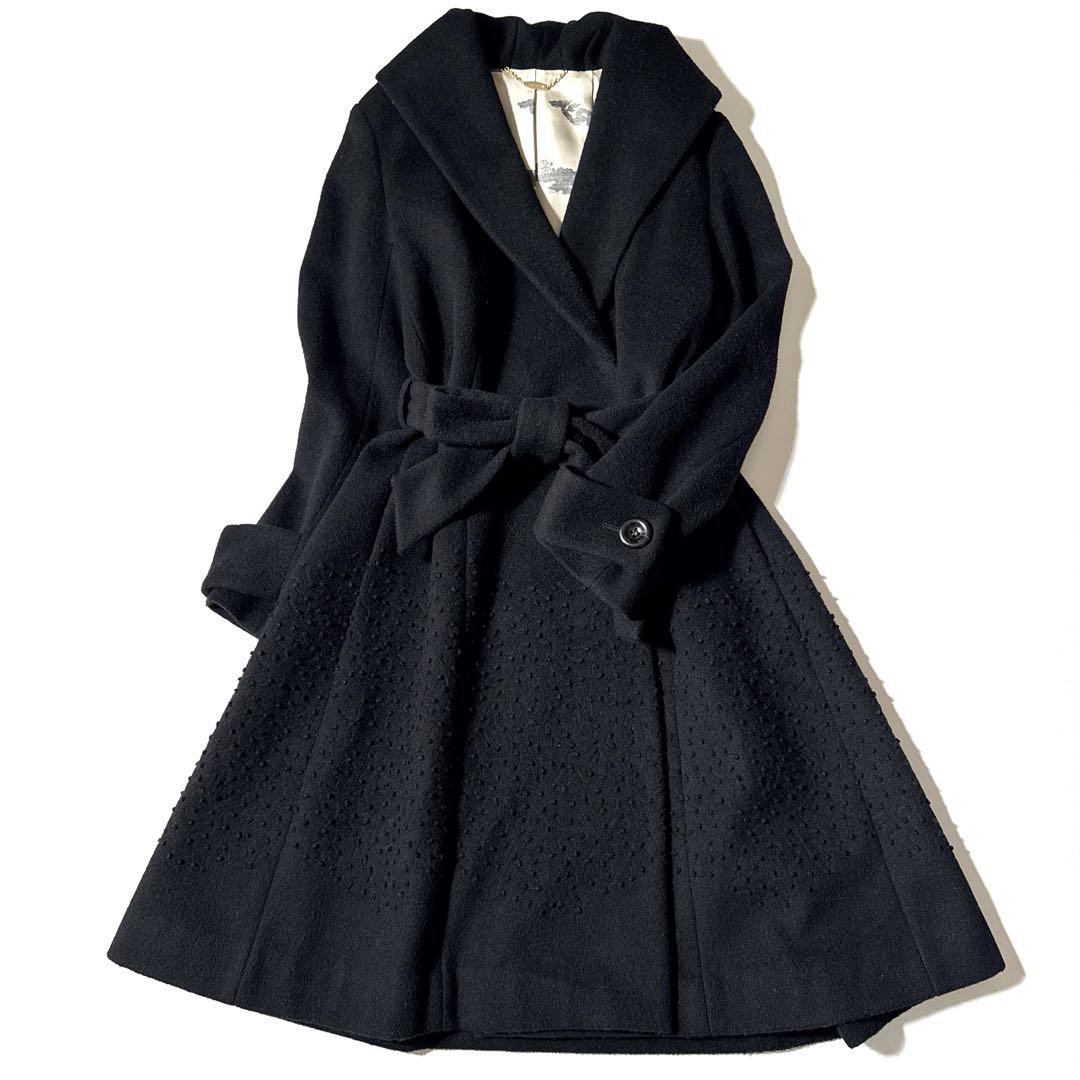 希少 ロイスクレヨン 受注品 ウール ロングコート 日本製