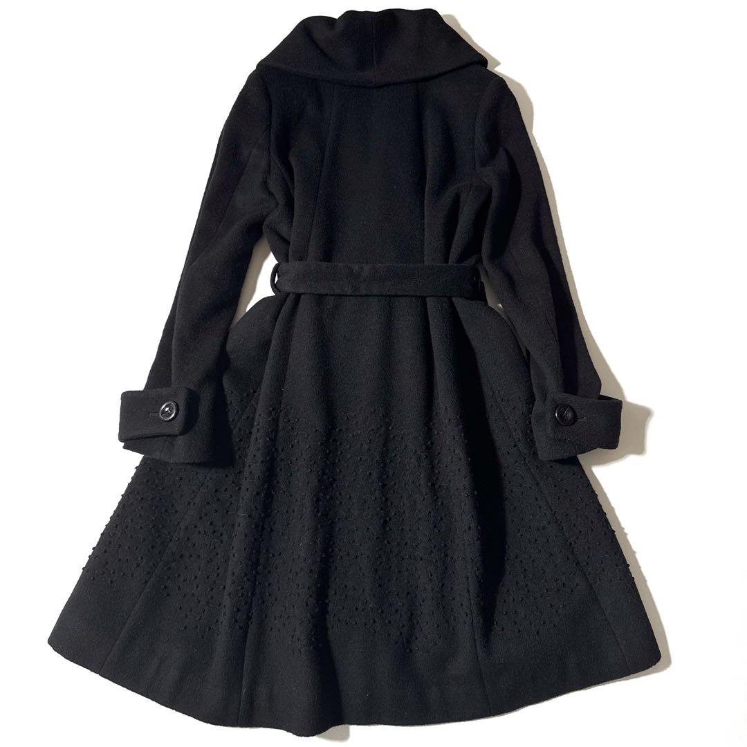 希少 ロイスクレヨン 受注品 ウール ロングコート 日本製