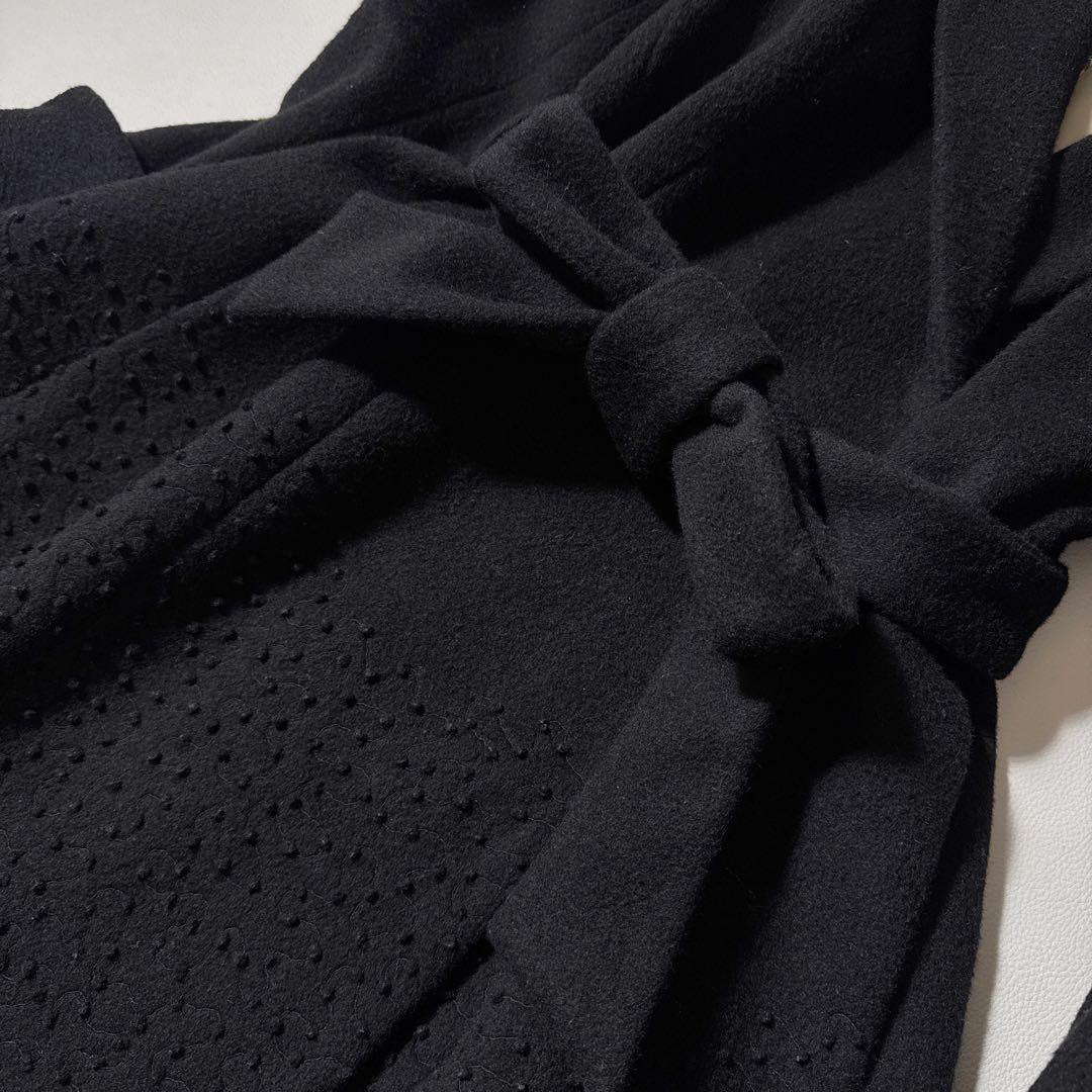 希少 ロイスクレヨン 受注品 ウール ロングコート 日本製