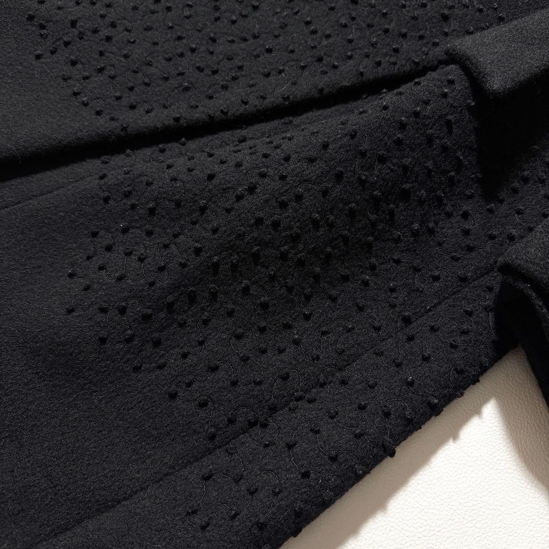 希少 ロイスクレヨン 受注品 ウール ロングコート 日本製