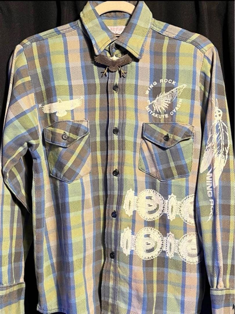 超激レア 初期 オールド WINGROCK 神戸店限定 チェックシャツ ゴローズ