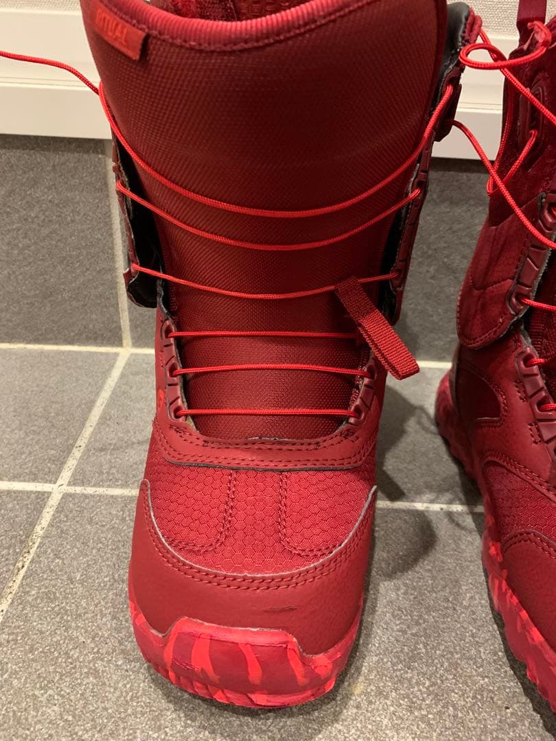 Burton バートン女性用ボードブーツ RITUAL レッド 23.5 BURTON