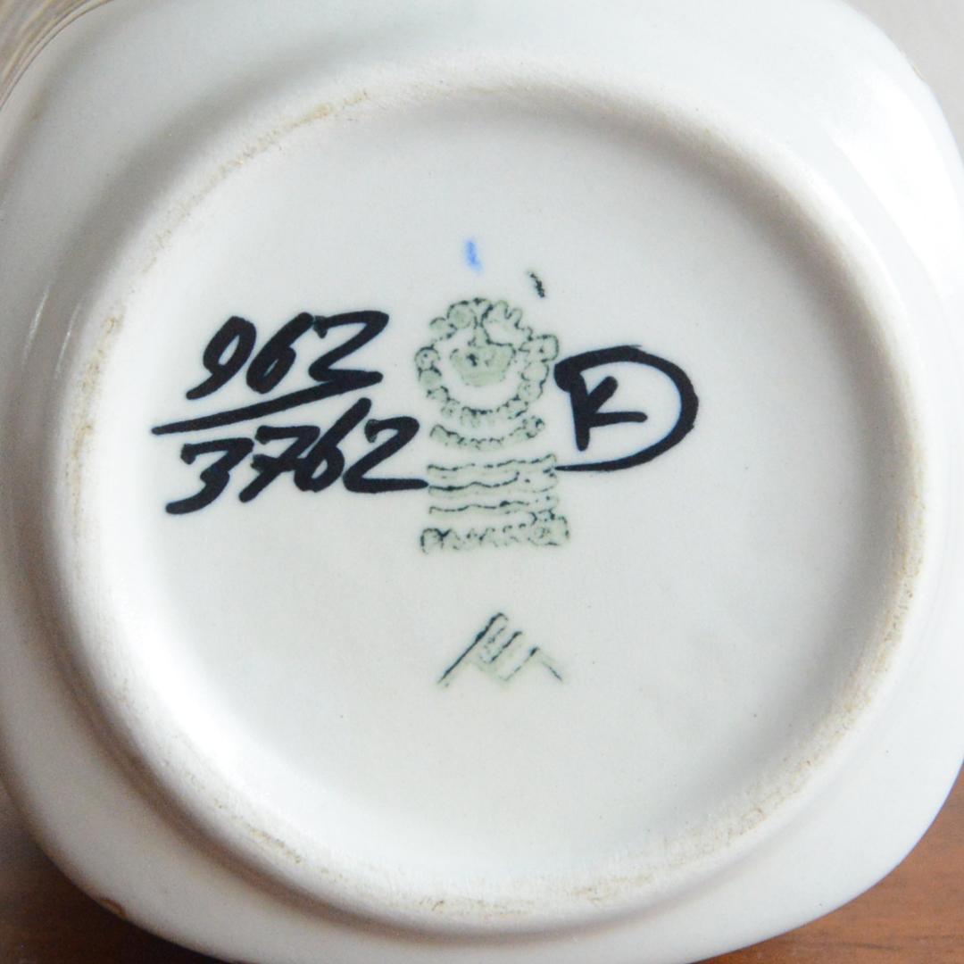 ロイヤルコパンハーゲン Siena シエナ フラワーベース 花瓶 角